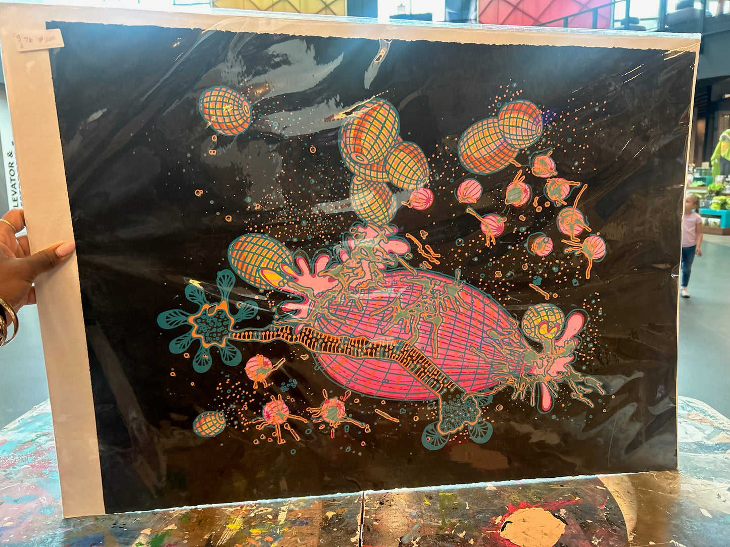 Large Screenprints by Gretchen Jankowski