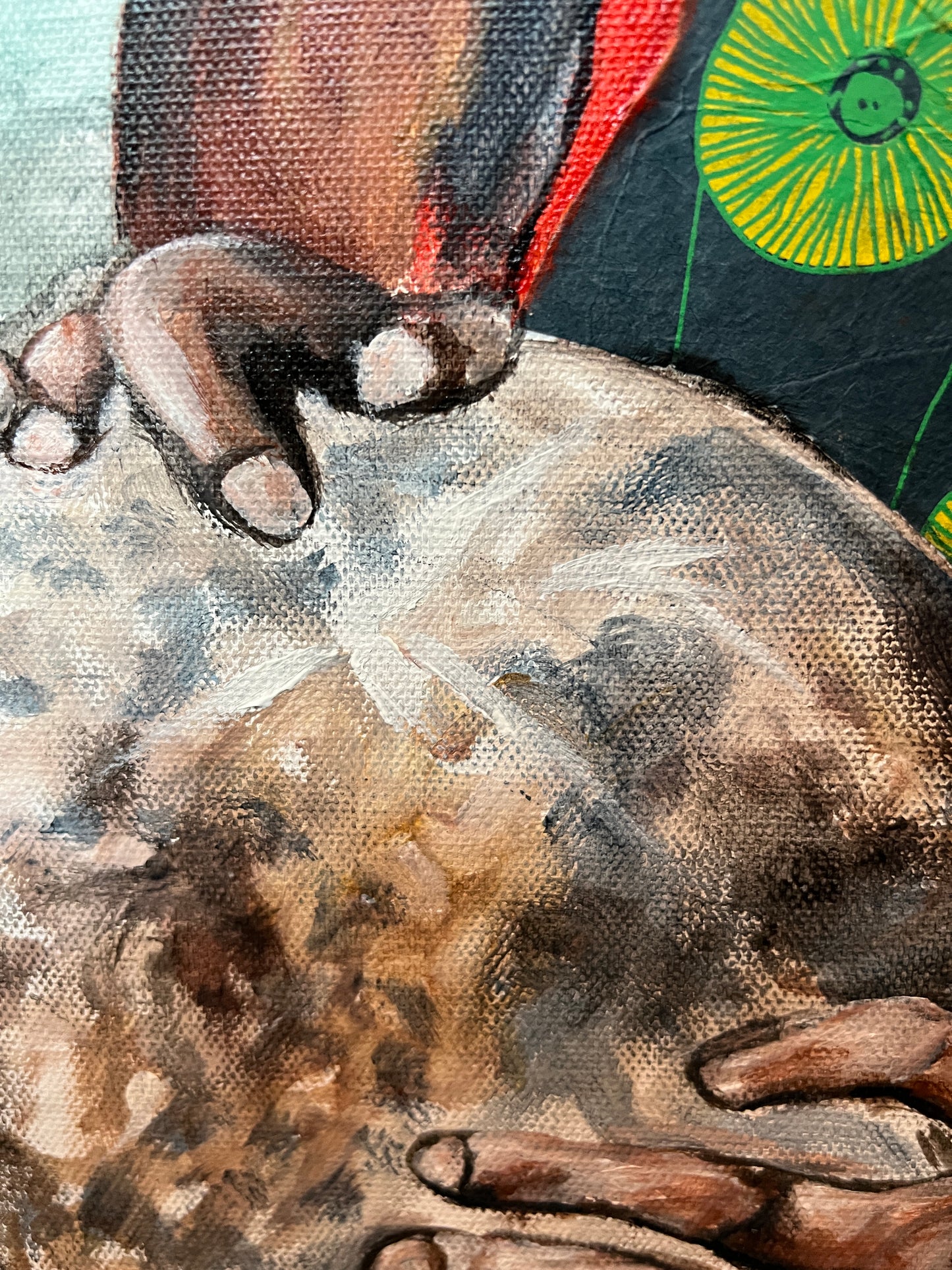 Ancient Wisdom (Mixed Media)