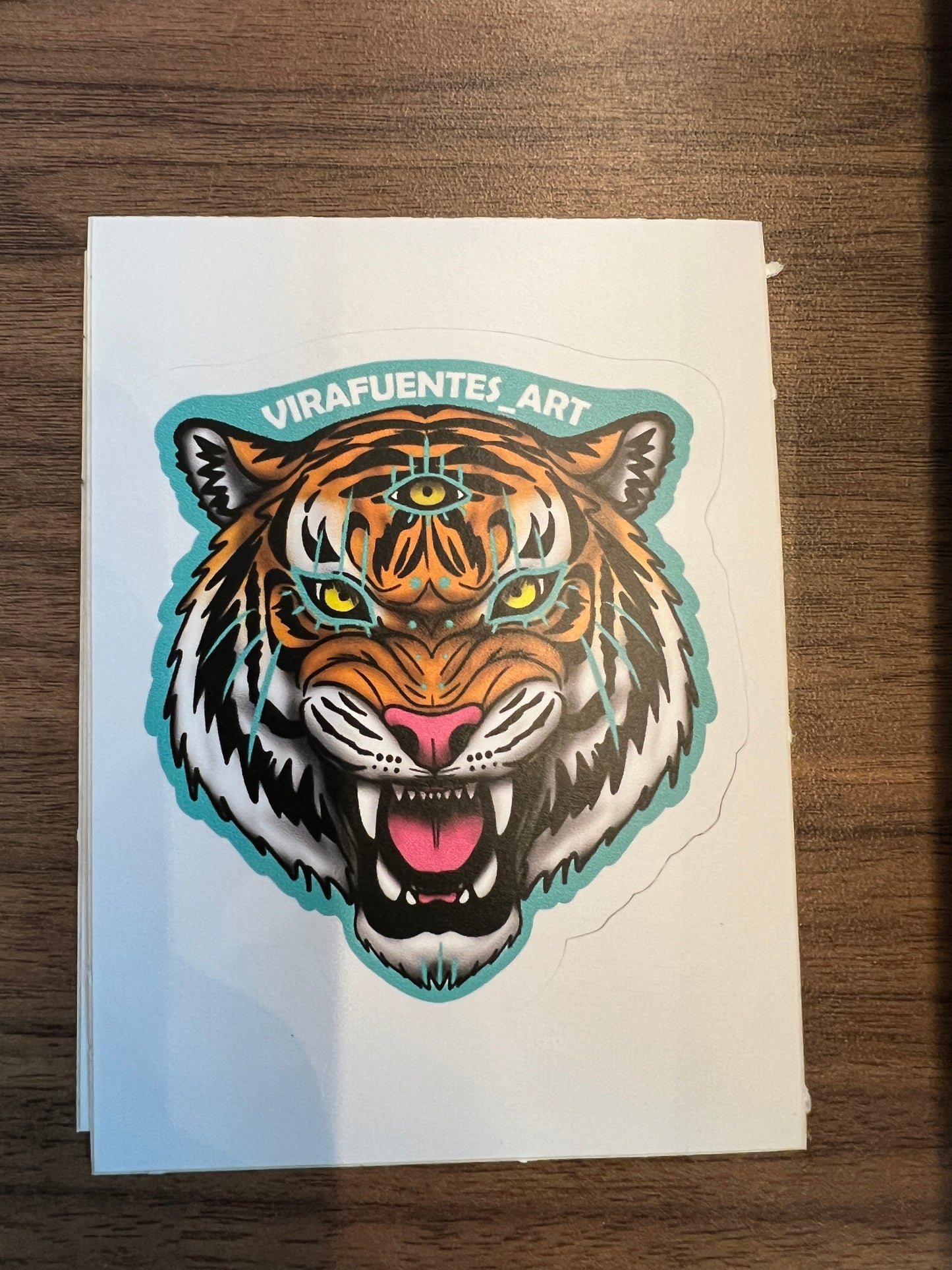 Large Animal Art Stickers
