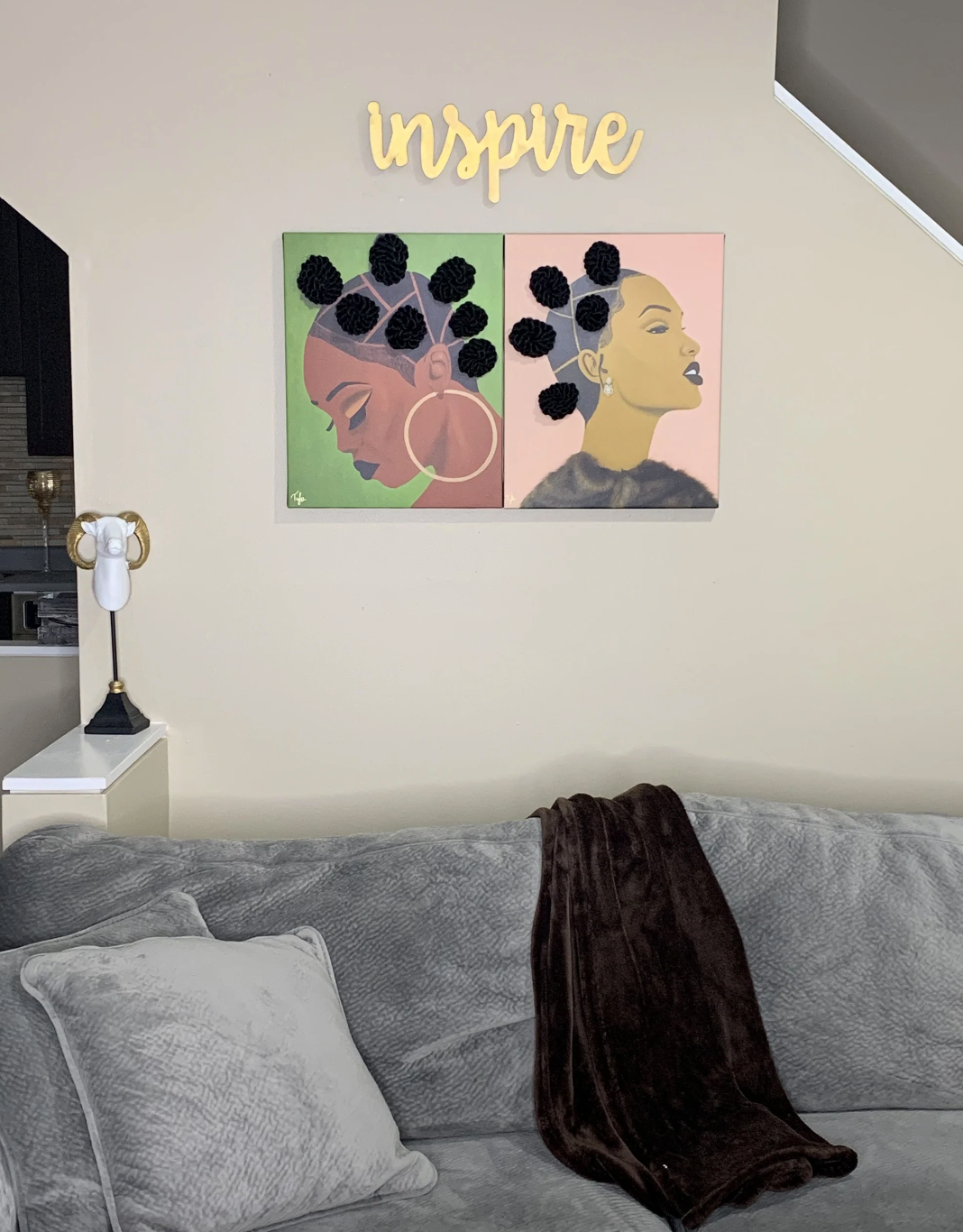 Baby Its Cold Outside (3D Canvas Print)