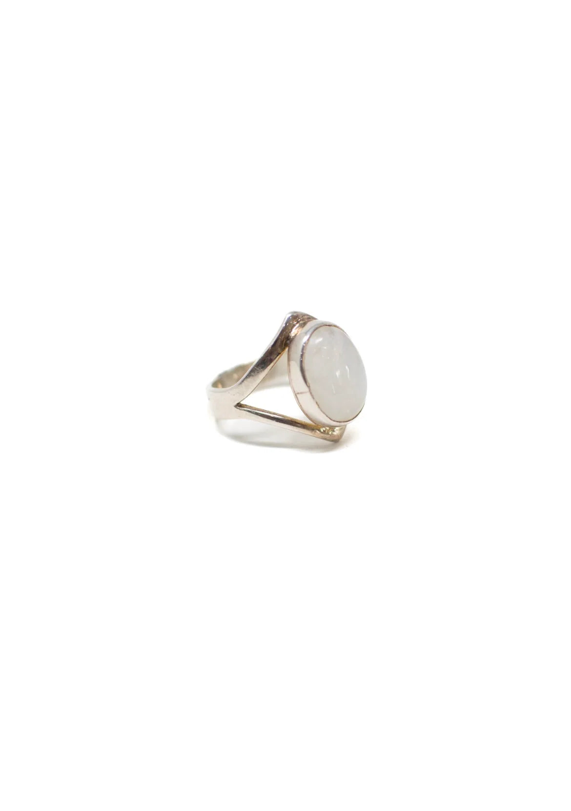 Sterling Silver Agate Ring