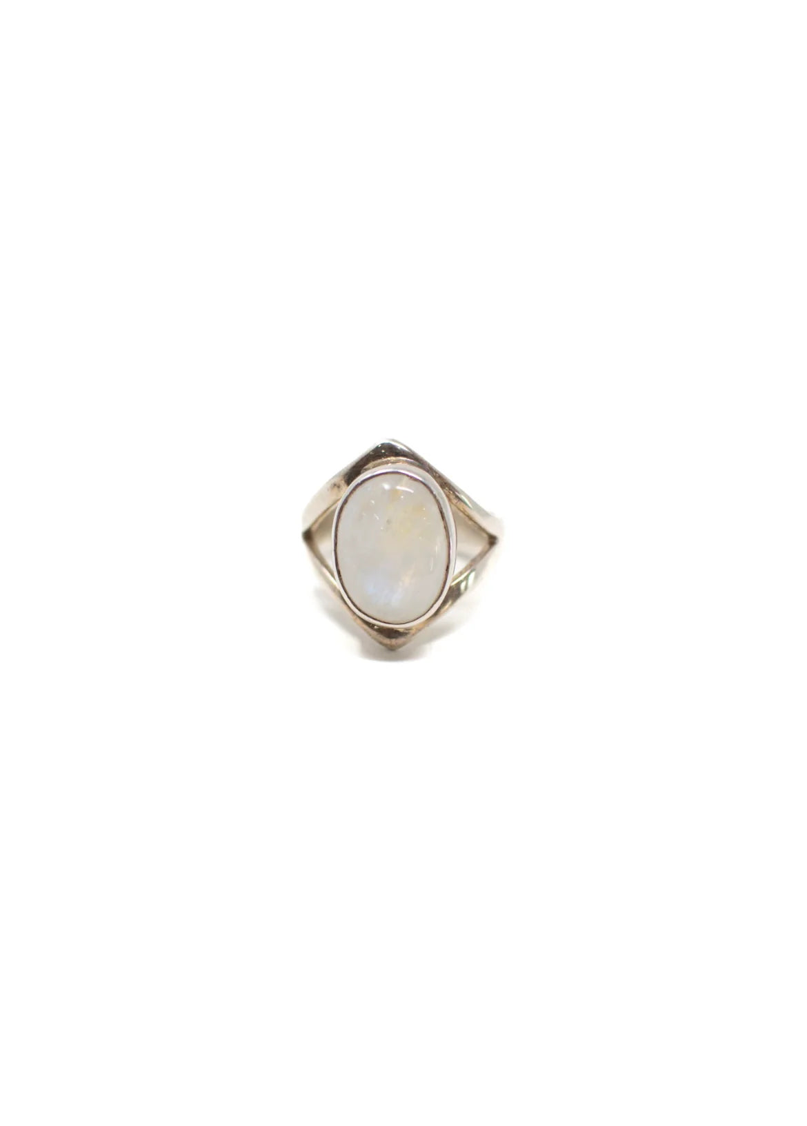 Sterling Silver Agate Ring